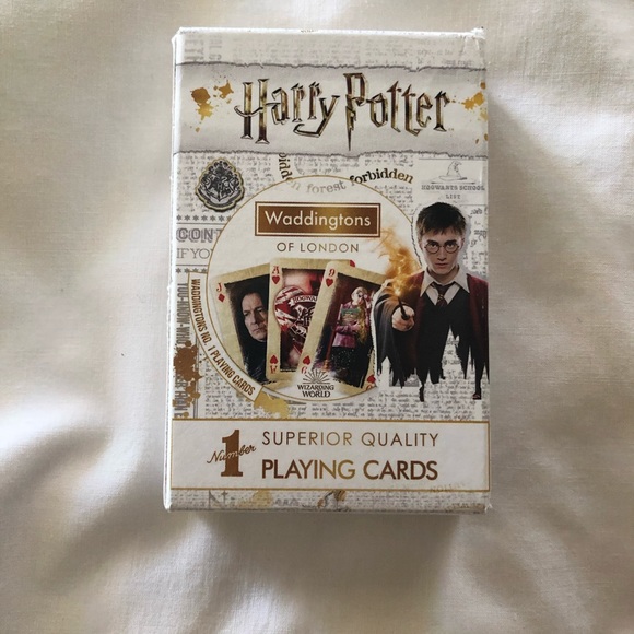 NIP HARRY POTTER PLAYING CARDS - Picture 1 of 4